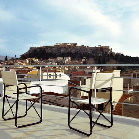 Apartment With Rooftop Terrace & Acropolis View เอเธนส์ ภายนอก รูปภาพ